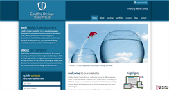 Desktop Screenshot of coldfiredesignstudio.com